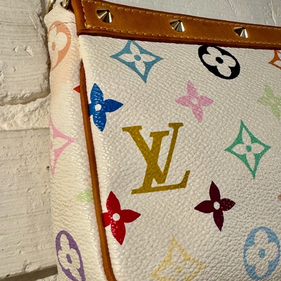 LOUIS VUITTON Monogram multicolor Pochette pouch - Picture 17 of 17
